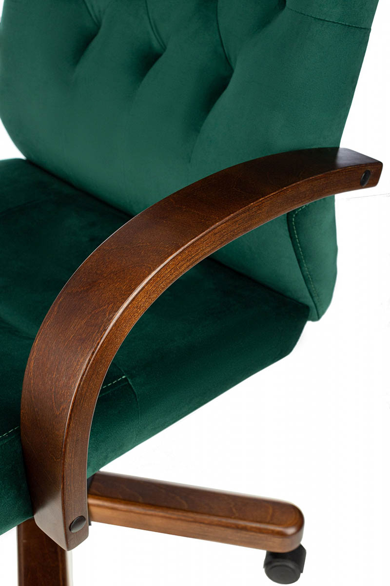 Кресло руководителя Бюрократ T-9928WALNUT ткань